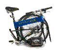 Montague 21 speed folding electric bicycle